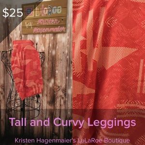 LuLaRoe Tall & Curvy Leggings